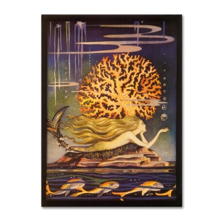 Trademark Fine Art Vintage Apple Collection 'CA Fairy 09' Canvas Art, 14x19 ALI6354-C1419GG